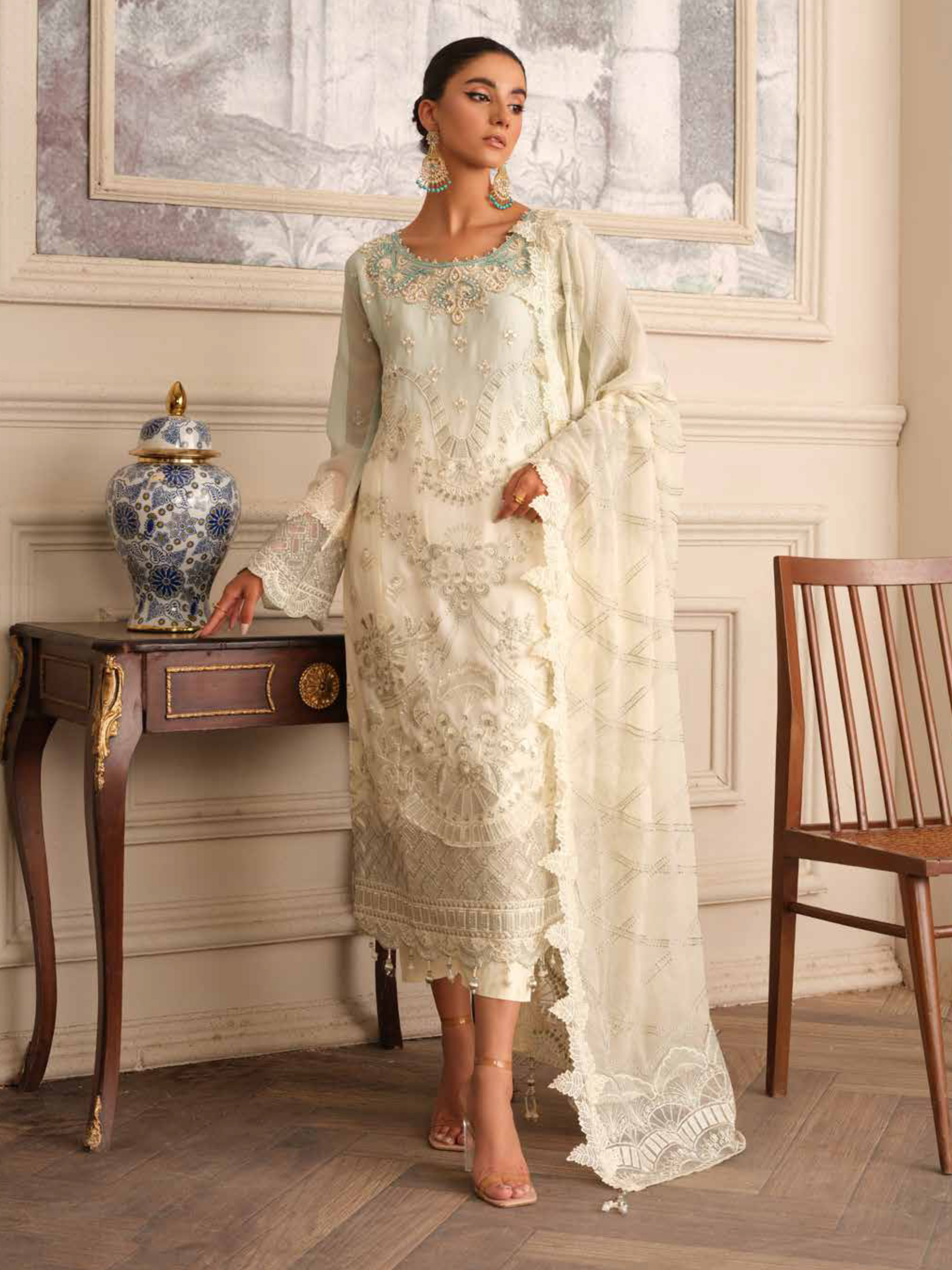 নূর’স গুলমিনা লাক্সারি শিফন – ০৭ | প্রিমিয়াম পাকিস্তানি ডিজাইনার কালেকশন