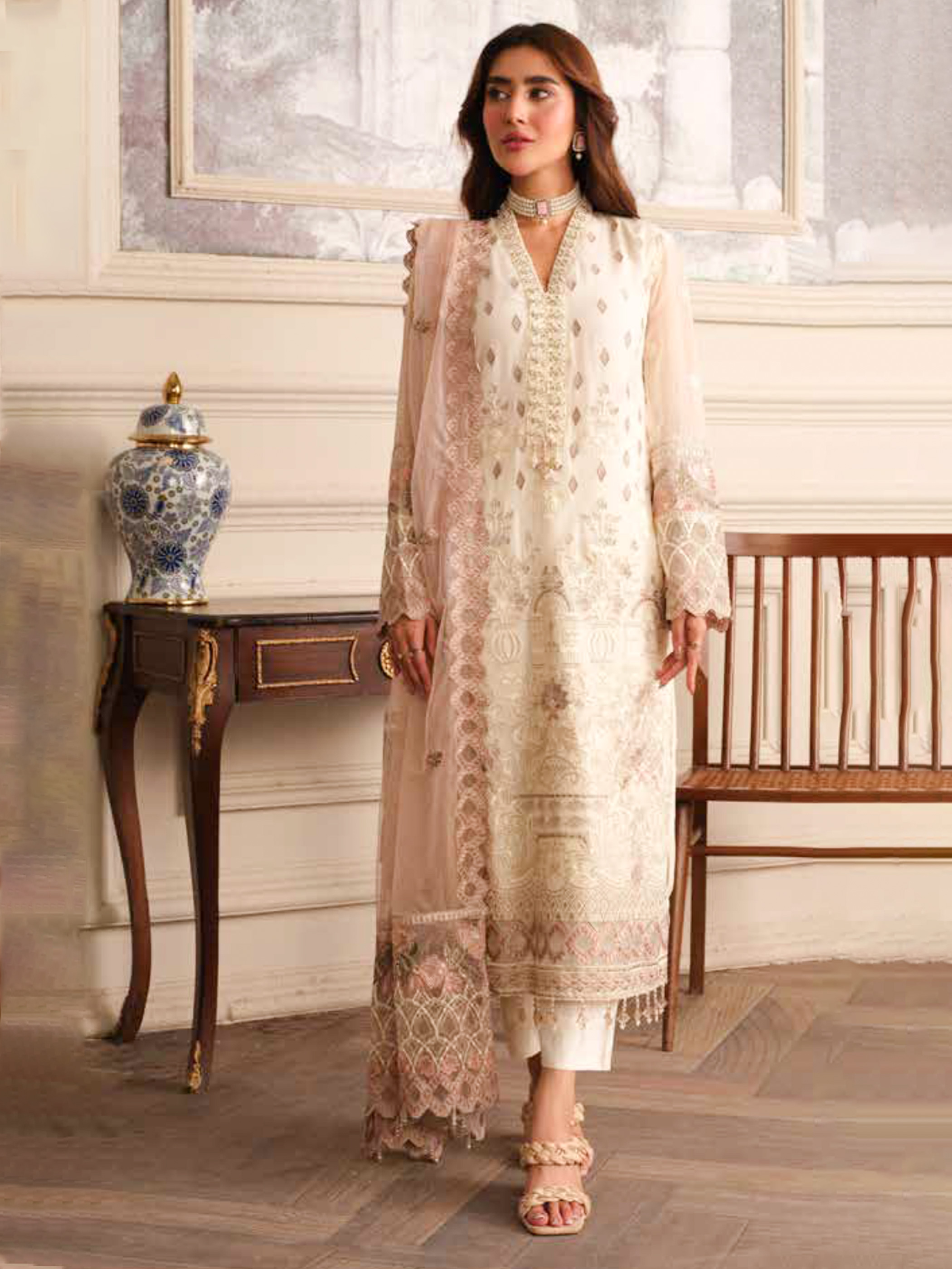 নূর’স গুলমিনা লাক্সারি শিফন – ০২ | প্রিমিয়াম পাকিস্তানি ডিজাইনার কালেকশন