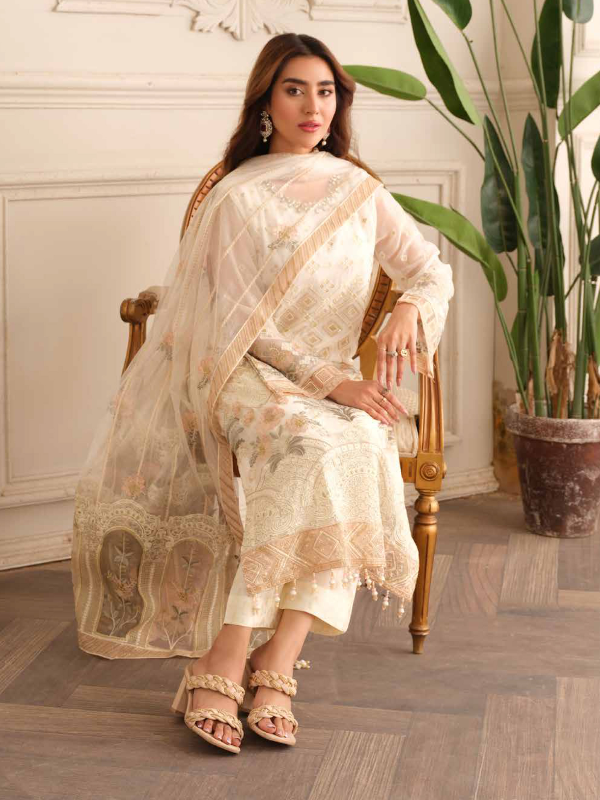 নূর’স গুলমিনা লাক্সারি শিফন – ০৬ | প্রিমিয়াম পাকিস্তানি ডিজাইনার কালেকশন